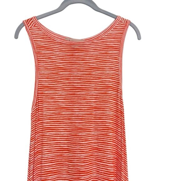 Philosophy Casual Sleeveless Lightweight Stretchy Striped Tank Dress Size Medium - Picture 4 of 10